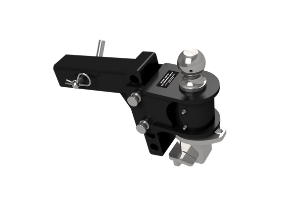 B&W Trailer Hitches Weight Distribution Hitch Head Unit - 2-1/2" Shank Trailer Weight Distribution Shank - B&W Trailer Hitches