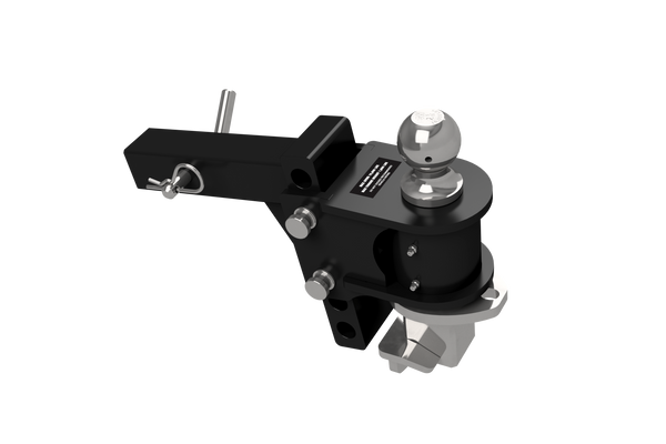 B&W Trailer Hitches Weight Distribution Hitch Head Unit - 2" Shank Trailer Weight Distribution Shank - B&W Trailer Hitches