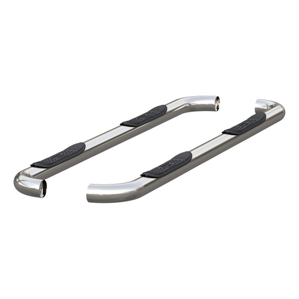 ARIES 3" Round Polished Stainless Side Bars, Select Dodge, Ram 1500, 2500, 3500 Step Nerf Bar Kit - ARIES
