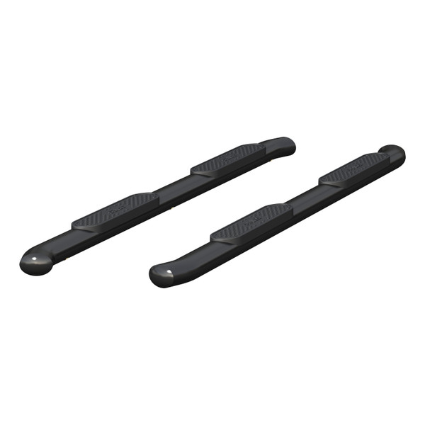 ARIES 4" Black Steel Oval Side Bars, Select Dodge, Ram 1500, 2500, 3500 Step Nerf Bar Kit - ARIES