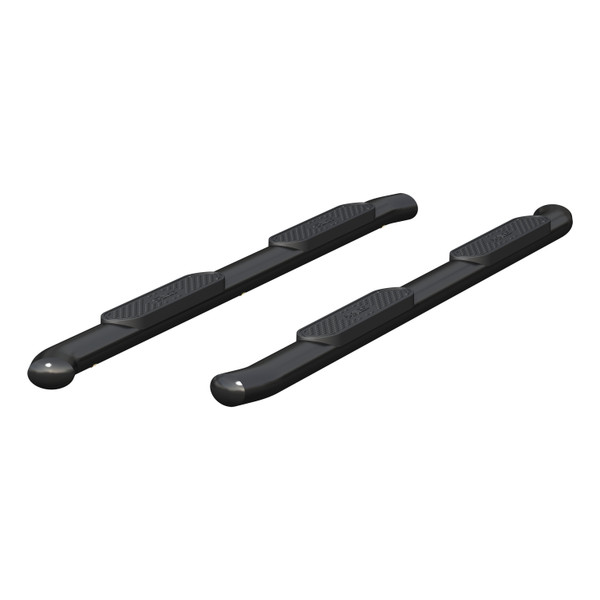 ARIES 4" Black Steel Oval Side Bars, Select Dodge, Ram 1500, 2500, 3500 Step Nerf Bar Kit