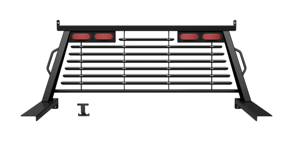 1999-2016 Ford F250 & F350 Super Duty Trucks B&W Cab Protector, Black PUCP7500BA - B&W Trailer Hitches