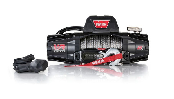 Warn 103251 VR EVO 8-S Off-Road Winch 8000lb 12V Aluminum Tie Plate - WARN