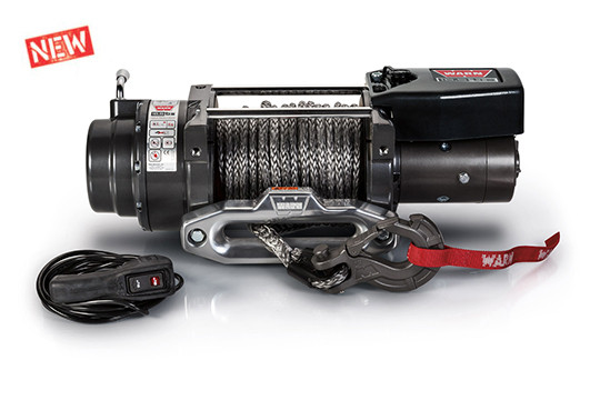 WARN 97740 Heavyweight Series 16.5TI-S 12V Synthetic Winch - WARN