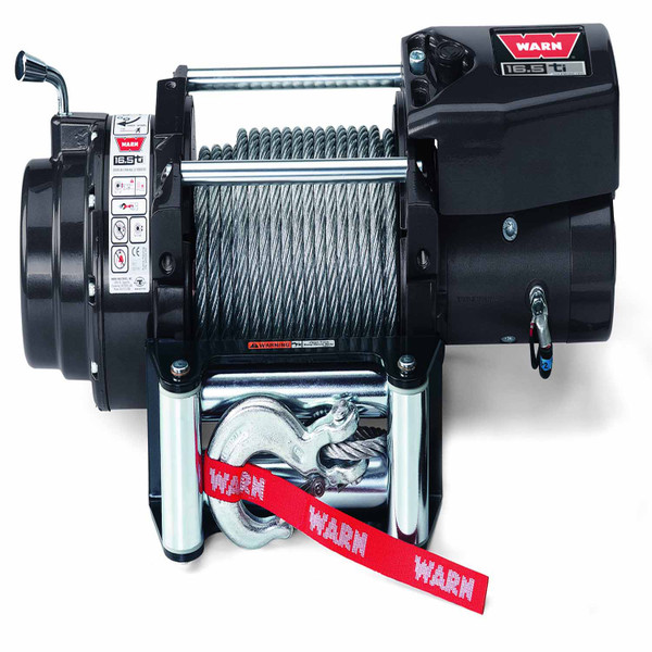 Warn 68801 Heavyweight Series Winch 16.5TI 12V 90 Steel Cable