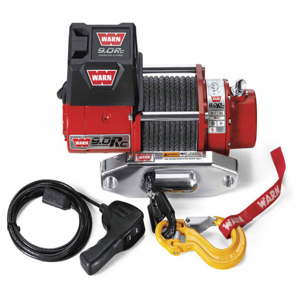 Warn 71550 Winch 9.0Rc 12V SD HAWSE Steel Cable - WARN