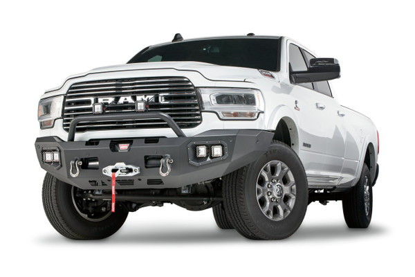 Warn 104256 Ascent Winch Bumper Black Steel RAM HD