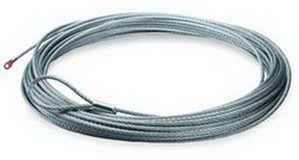 Warn 38423 Winch Cable 3/8 x 125 Galvanized Aircraft Wire Rope - WARN