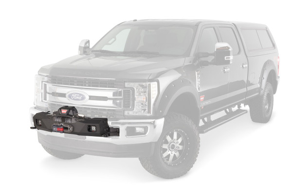 Warn 108001 Winch Mount Ford Super Duty Steel Black