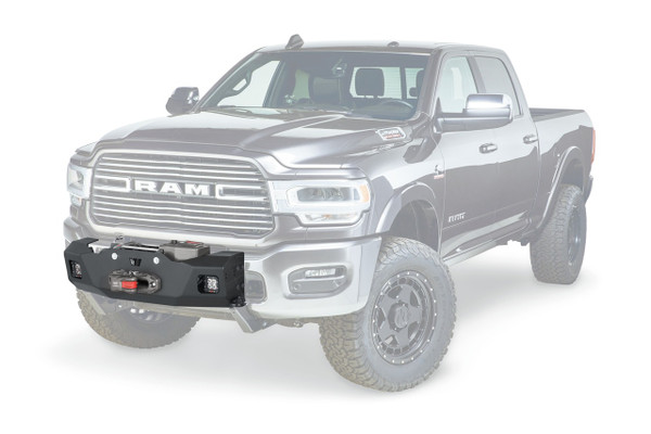 Warn 107651 Winch Mount Heavy-Gauge Steel Black Powder Coated