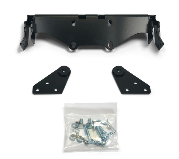 Warn 95745 Snow Plow Mount Kit Yamaha Grizzly Kodiak Black Front Kit - WARN