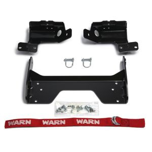 Warn 95850 Snow Plow Mount Kit Can-Am Defender Black Steel - WARN