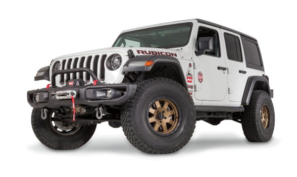 Warn 102355 Grille Guard Tube Jeep Wrangler JL/JT Steel Construction - WARN