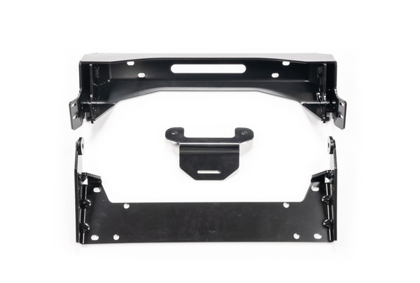 Warn 107914 Snow Plow Mount Kit Yamaha Wolverine RMAX Black Front Kit - WARN