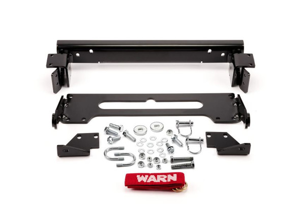 Warn 80913 Snow Plow Mount Kit Black Honda Big Red MUV700 - WARN