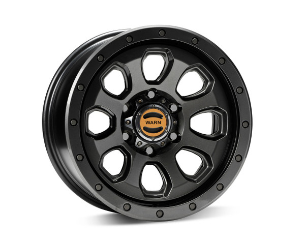 Warn 104485 Off-Road Wheel 17x8.5 Black 6x5.5 Bolt Pattern - WARN