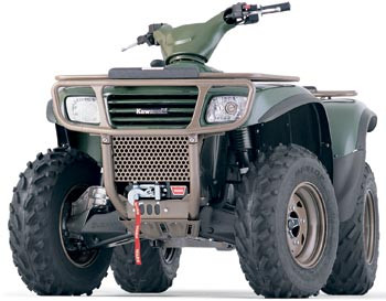 Warn 70207 ATV Winch Mount Kit Kawasaki Brute Force 750 Steel Bolt-On - WARN