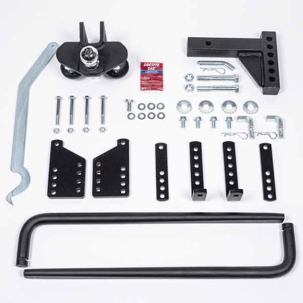 BlueOx 12k, 1.2k lb TW, 2-Point Weight Distribution Hitch, 2" Recievers 6-hole shank BXW1275