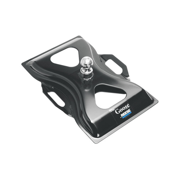 2003-2004 Chevrolet Silverado 2500  Reese The Goose 25K Fifth Wheel Gooseneck Plate w/ Universal Rail Kit & Custom Fit Brackets