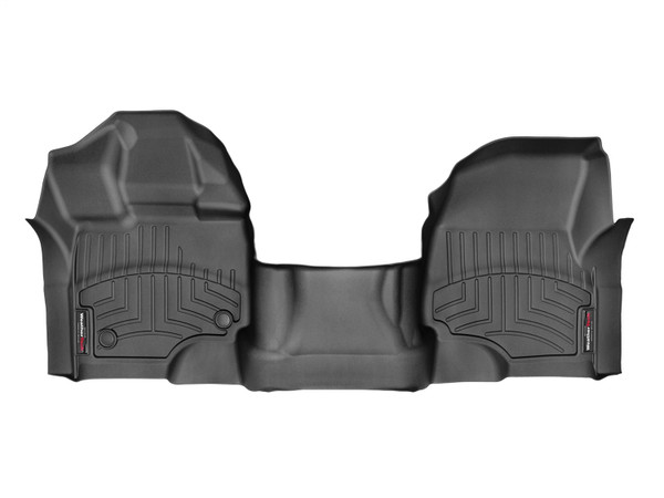 WeatherTech FloorLinerTM DigitalFit; Black; Front; Over The Hump 447931 - Weathertech