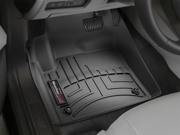 WeatherTech FloorLinerTM DigitalFit; Black; Front 447961