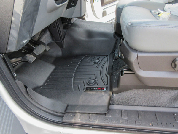 WeatherTech FloorLinerTM DigitalFit; Black; Front; Over The Hump 444051 - Weathertech