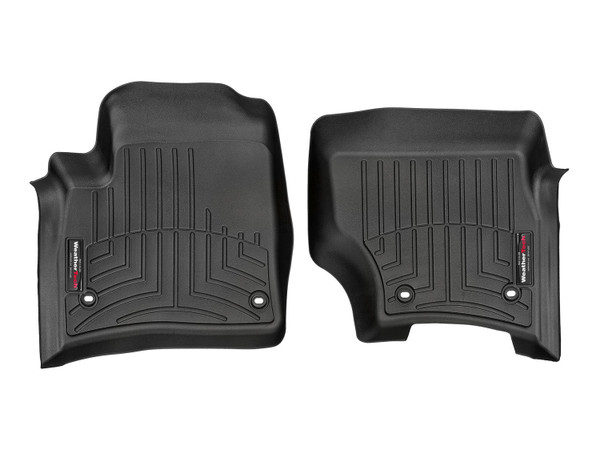 WeatherTech FloorLinerTM DigitalFit; Black; Front 440451