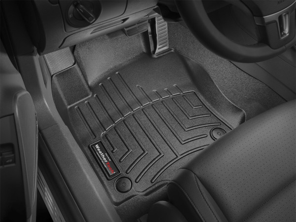 WeatherTech FloorLinerTM DigitalFit; Black; Front 442691