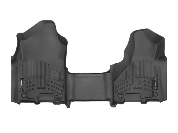 WeatherTech FloorLinerTM DigitalFit; Black; Front; Over The Hump 4415711 - Weathertech