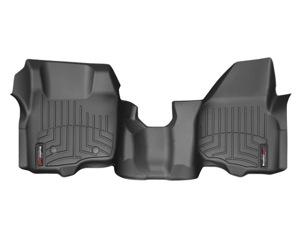 WeatherTech FloorLinerTM DigitalFit; Black; Front; Over The Hump 443291
