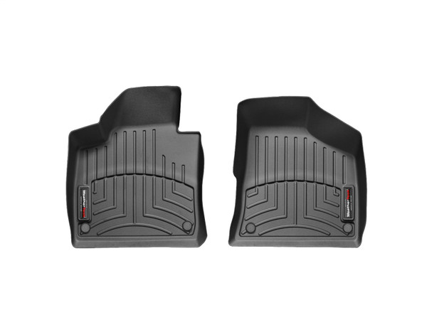 WeatherTech FloorLinerTM DigitalFit; Black; Front 442181