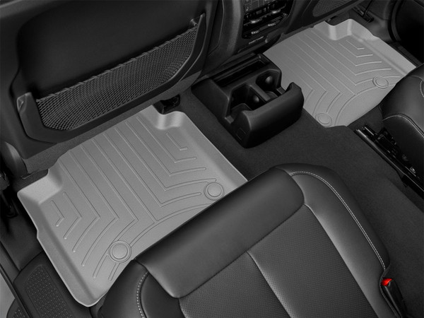 WeatherTech FloorLinerTM DigitalFit; Gray; Rear; 2 Piece 4616962 - Weathertech