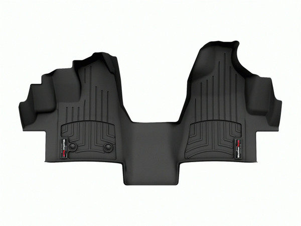 WeatherTech FloorLinerTM DigitalFit; Black; Front; Over The Hump 4411991 - Weathertech