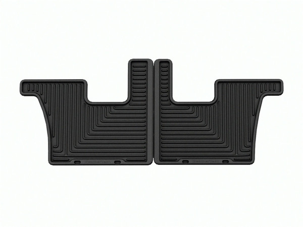 WeatherTech All Weather Floor Mats; Black; Third Row W502 - Weathertech