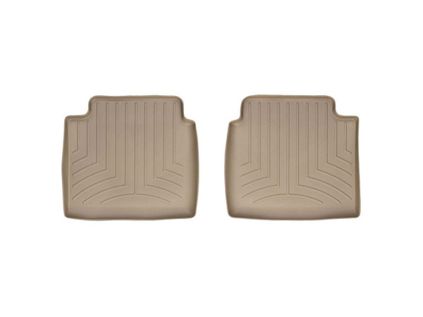 WeatherTech FloorLinerTM DigitalFit; Tan; Rear; 2 Piece 451442 - Weathertech
