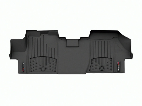 WeatherTech FloorLinerTM DigitalFit; Black; Front; Over The Hump 4416751