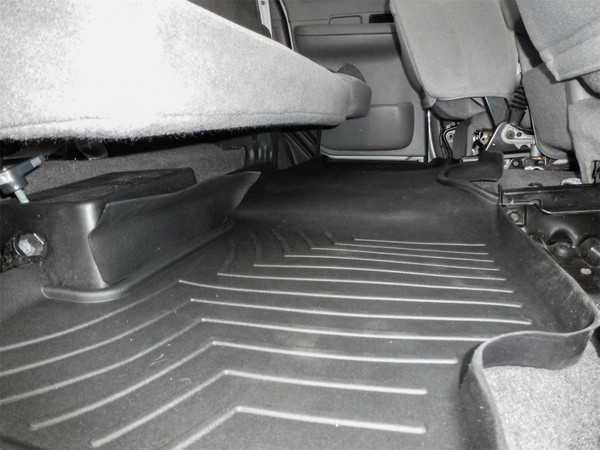 WeatherTech FloorLinerTM DigitalFit; Black; Rear 440482