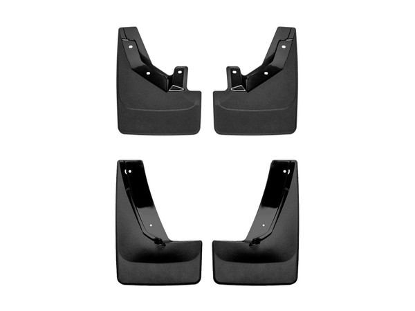 WeatherTech MudFlap No-Drill DigitalFit MudFlap Kit; Black 110126-120125 - Weathertech