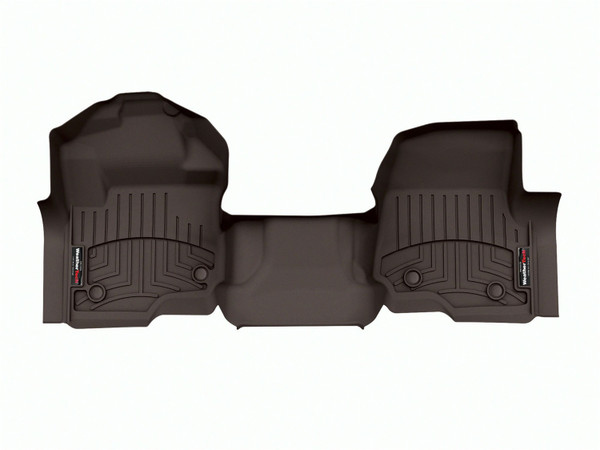 WeatherTech FloorLinerTM DigitalFit; Cocoa; Front; Over The Hump 4710331 - Weathertech