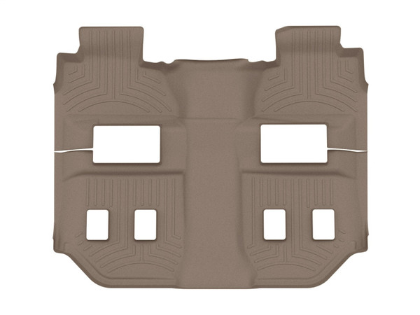 WeatherTech FloorLinerTM DigitalFit; Tan; Rear and Third Row; 1 Piece 456073