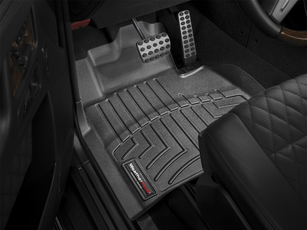WeatherTech FloorLinerTM DigitalFit; Black; Front 442211