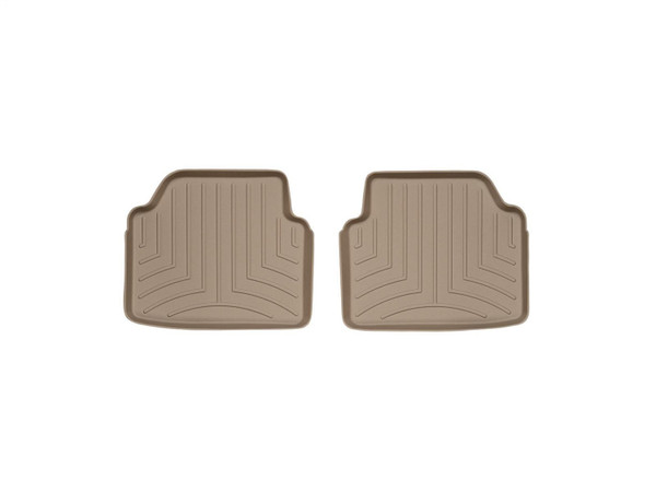 WeatherTech FloorLinerTM DigitalFit; Tan; Rear; 2 Piece 451463 - Weathertech