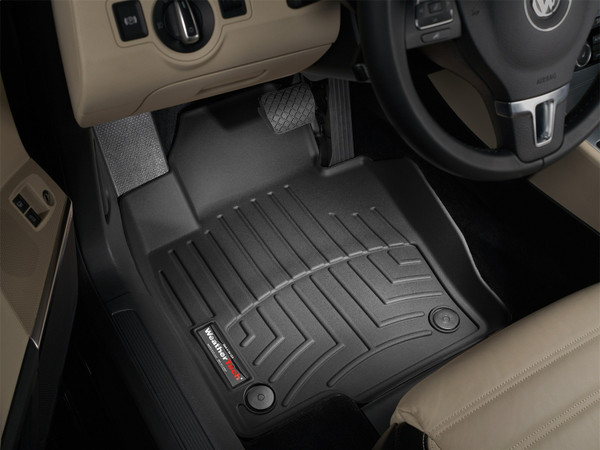 WeatherTech FloorLinerTM DigitalFit; Black; Front 441671 - Weathertech
