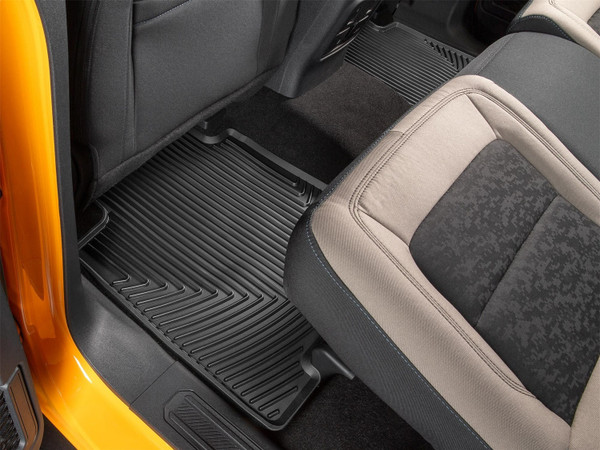 WeatherTech All Weather Floor Mats; Black; Rear W600 - Weathertech