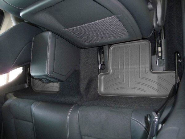 WeatherTech FloorLinerTM DigitalFit; Black; Rear; 2 Pieces 442222 - Weathertech