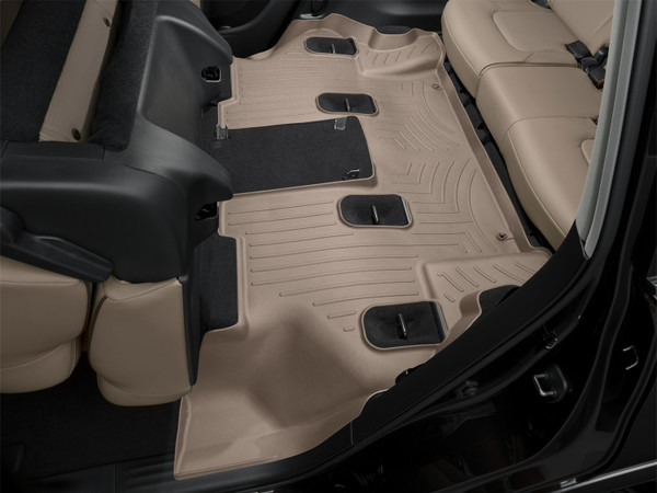 WeatherTech FloorLinerTM DigitalFit; Tan; Third Row 453363