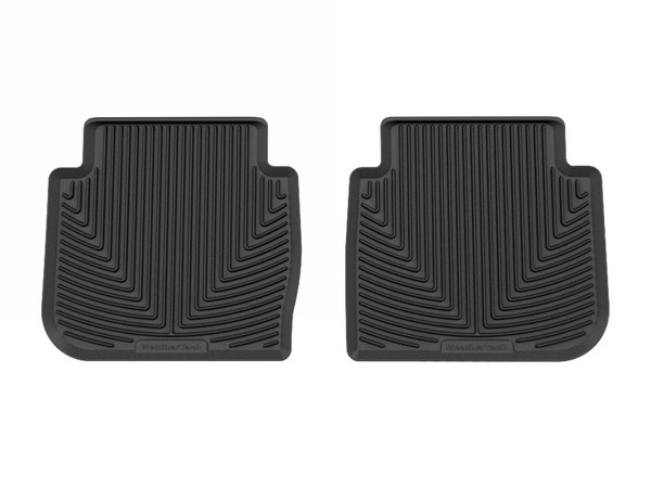 WeatherTech All Weather Floor Mats; Black; Rear W650 - Weathertech