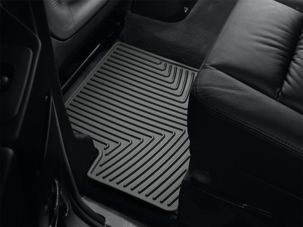 WeatherTech All Weather Floor Mats; Black; Rear W125