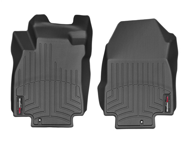 WeatherTech FloorLinerTM DigitalFit; Black; Front 441681