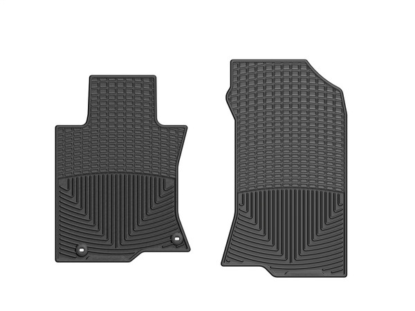 WeatherTech All Weather Floor Mats; Black; Front W195 - Weathertech